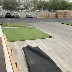 Artificial grass sacate sintético