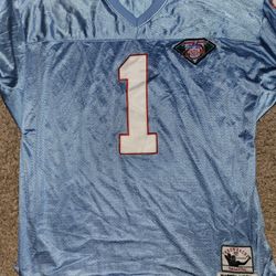 Warren Moon  Mitchell & Ness Jersey Sz 56 Houston Oilers 1993 L050824