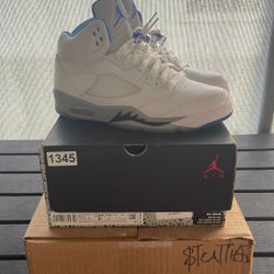 Jordan White Stealth 5’s