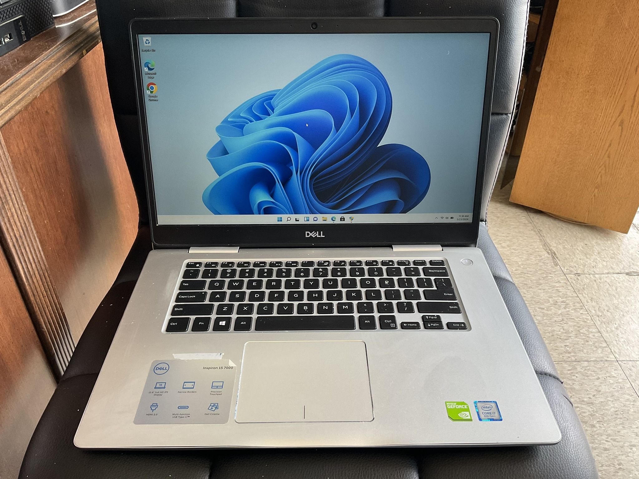 Dell Inspiron 7580, core i7-8th Gen
