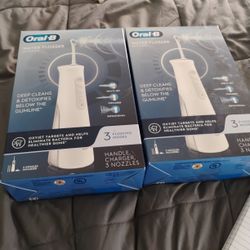 New ORAL B Teeth Water Flosser.