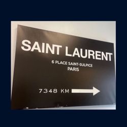 Olivia Gale Large Saint Laurent Photo 
