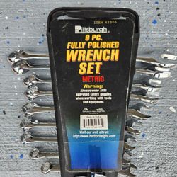 8 Piece Wrench Set