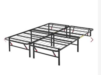QUEEN - Amazon Basic Frame Bed - No Tools Required