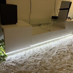 White Modern TV Stand