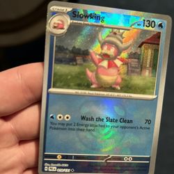Pokemon Prismatic Evolutions Slowpoke MASTER BALL MINT