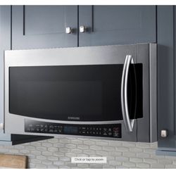 NEW Samsung 1.7 Cu. Ft. Convection Microwave, over-the-range