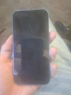 Apple iPhone Blue Aluminum Smartphone