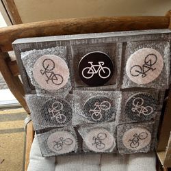 Wooden Tic Tac Toe Board 