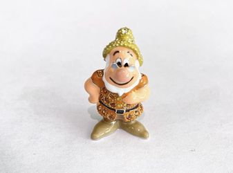 Disney Arribas Brothers Doc Mini Swarovski Jeweled Figurines 