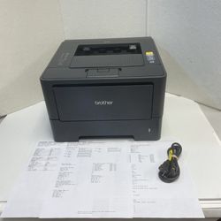 Brother HL-5450DN Monchrome Workgroup Laser Printer With Toner - Tested
