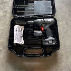 Black And Decker Cordless Drill 