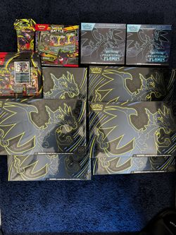 Phantasmal Flames New Pokemon Set  Upc / Booster Box/etb