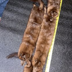 Antique Mink Stole -4 mink in great condition