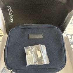 Giorgio Armani travel pouch and 5 ml perfume samples