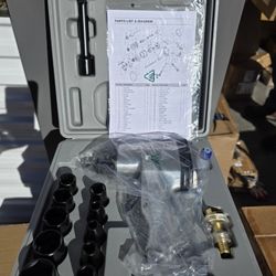 17Pcs 1/2 in. Drive 7000 RPM Air Impact Wrench Set 