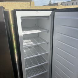 Stainless Freezer And Fridge