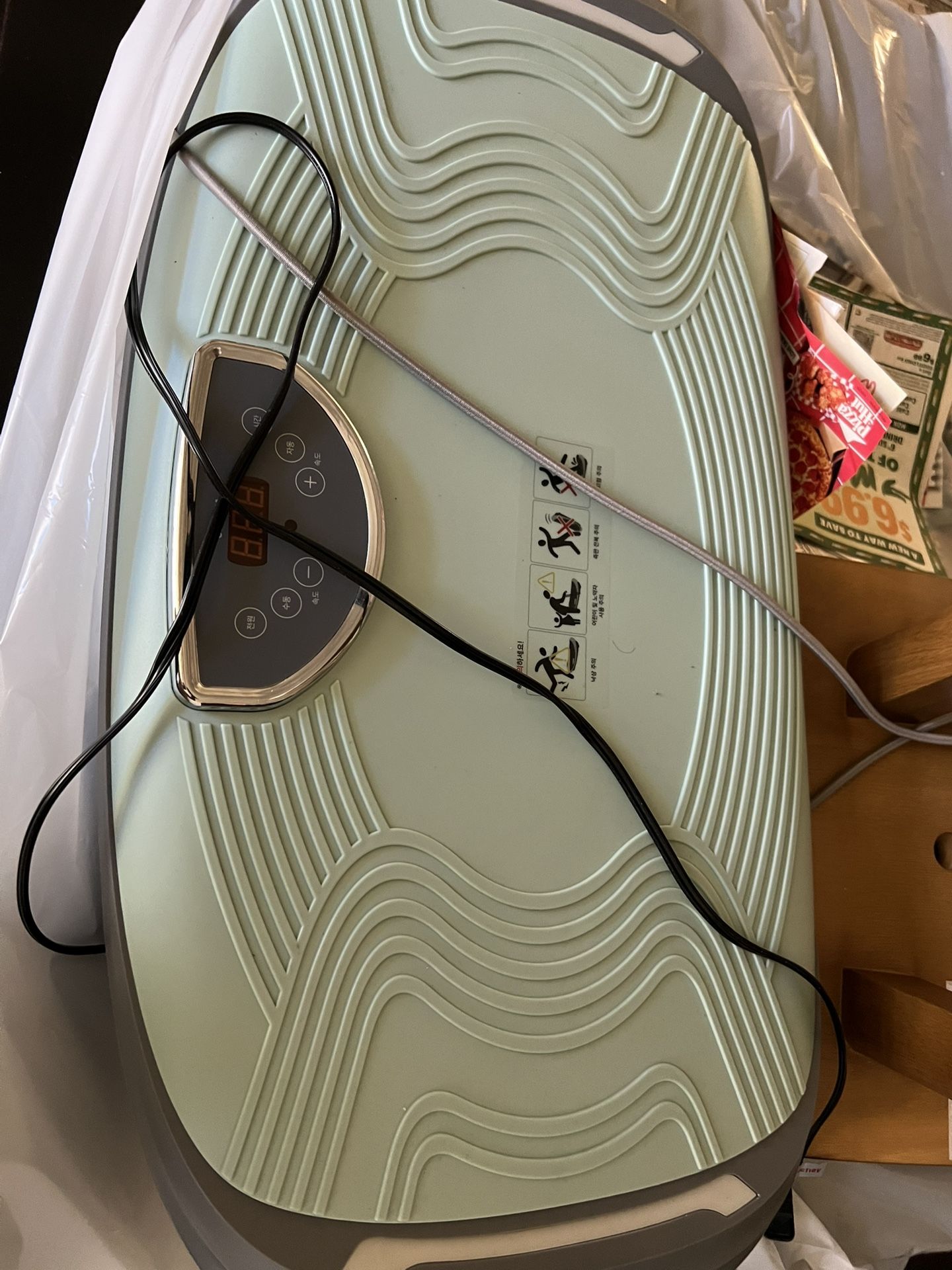 vibrating plate exercise shake board