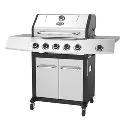 Stainless steel 5 burner propane gas Grill