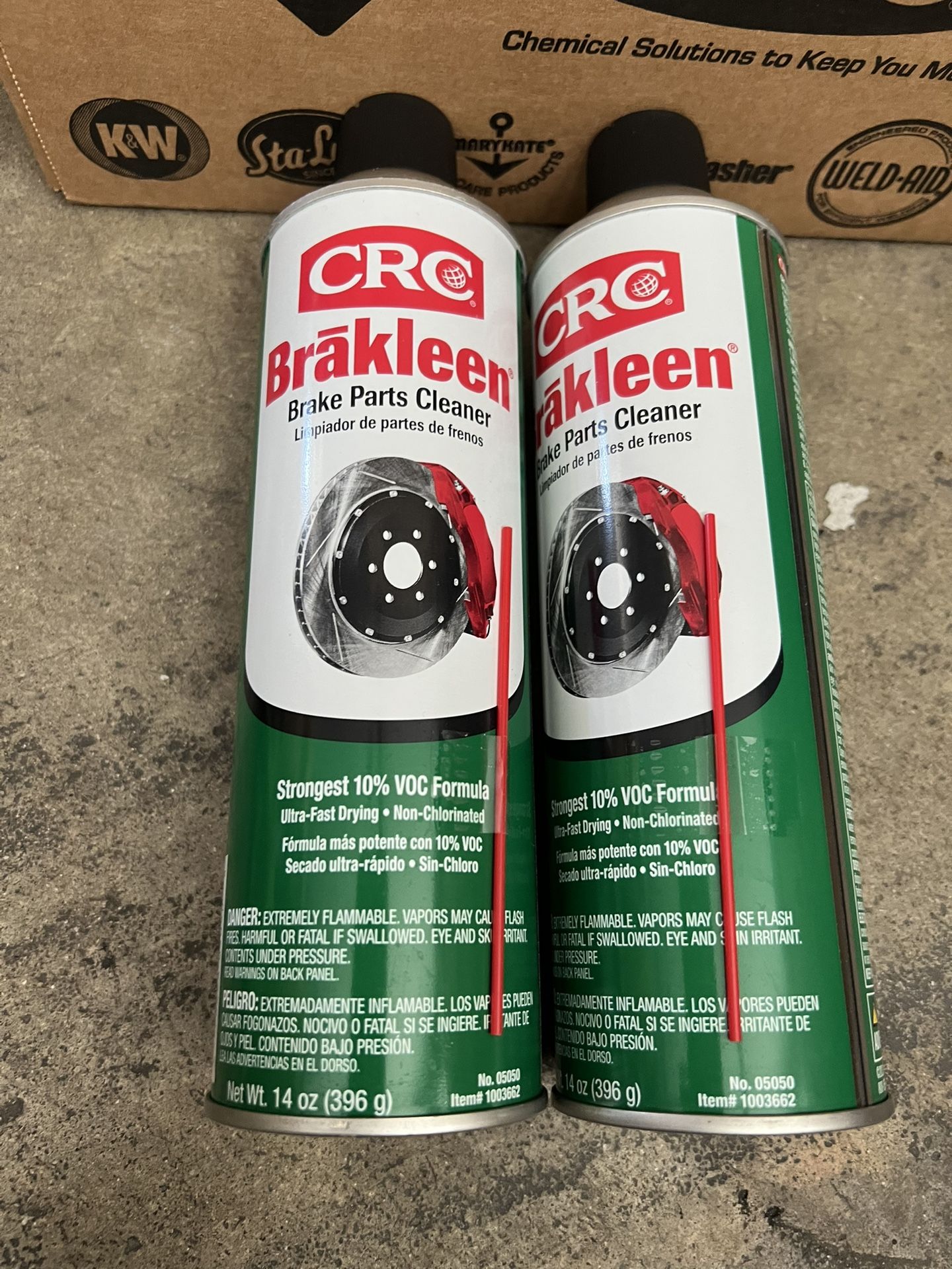 Brake Cleaner 12 Cans In A Box