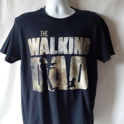Anvil The Walking Dad men's black short sleeve t-shirt size L