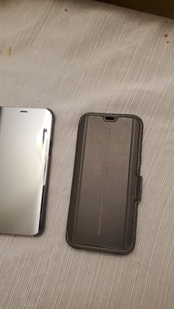 Otter box case for galaxy 8s plus and clear view case