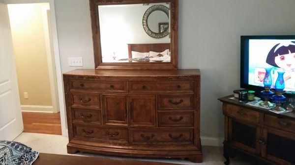 Solid Wood Heavy Duty Dresser Made By Cindy Crawford Home For Sale