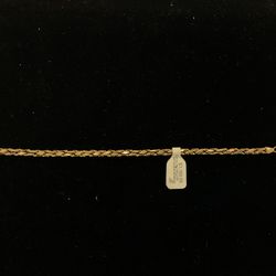 14KT Rope Bracelet I-1516