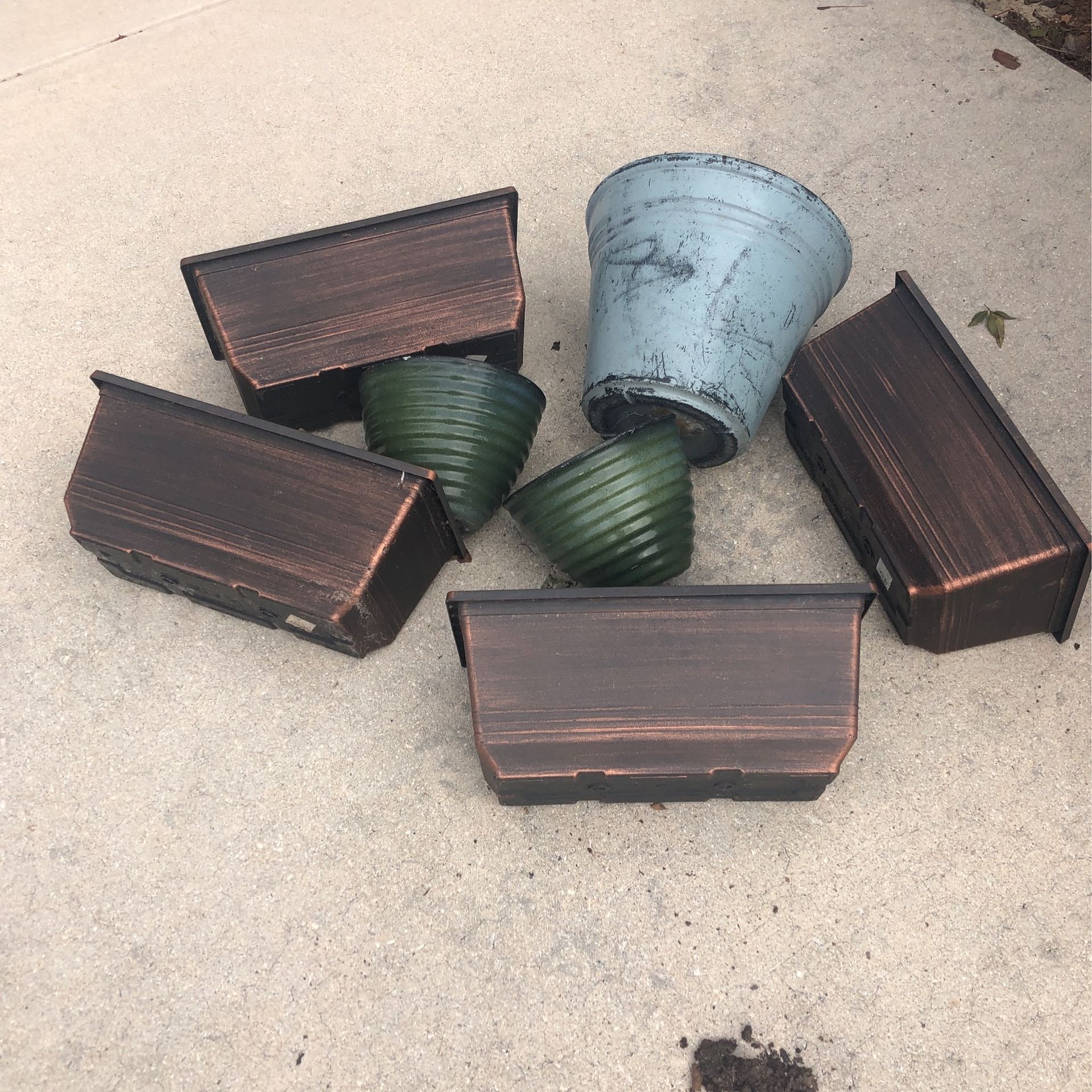 Flower Pots All For $15 obo