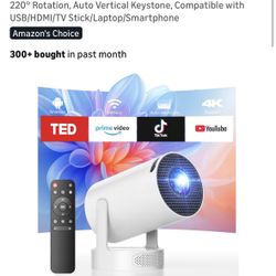 Mini Projector With WiFi And Bluetooth 