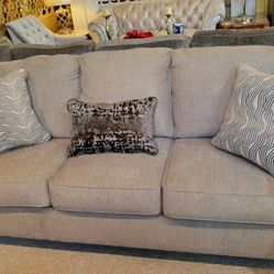 Chenille Grey Sofa