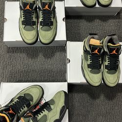 Undefeated x Air Jordan Retro 4 (All Sizes) Brand New