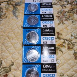 Lithium Batteries For Watches Or Led Lights 