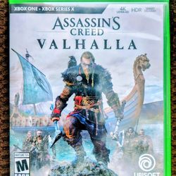 XBOX ONE / SERIES X ASSASSIN'S CREED VALHALLA tested and working $10