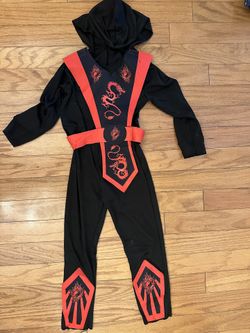 Ninja Costume Size 6-8