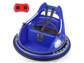 Bumper Car, 1.9MPH Max, 12V Electric Car for Kids W/Parent Remote, Bluetooth Ride on Toys, Ride on Car W/2-Speed, 2 Driving Mode, 360°Spin, Music,5 Li