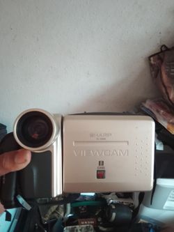 Sharp 8mm camcorder working