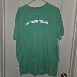 Men's T-shirt Green Color Size XL