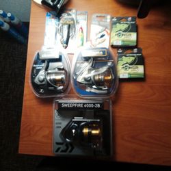 Sweepfire 4000-2B ,Okuma HP ROX-30  And Okuma Avenger 