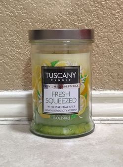Fresh Squeezed w/ Lemon, Bergamot & Verbena Candle (NEW!)