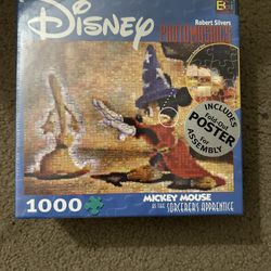 Mickey Mouse Sorcerer Apprentice Photomosaics Puzzle  $25