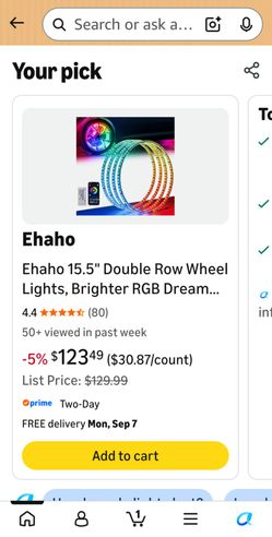 15.5 wheel lights