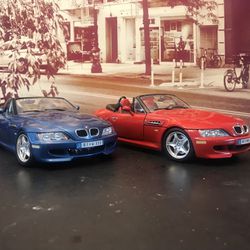 1996 BMW M Roadster 1:18 Scale Diecast Cars.