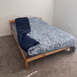 Full Bed Frame And Mattress