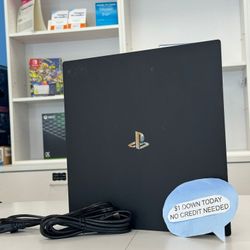 1TB Sony Playstation 4 Pro Gaming Console - 90 Day Warranty - Payments Available With $1 Down 