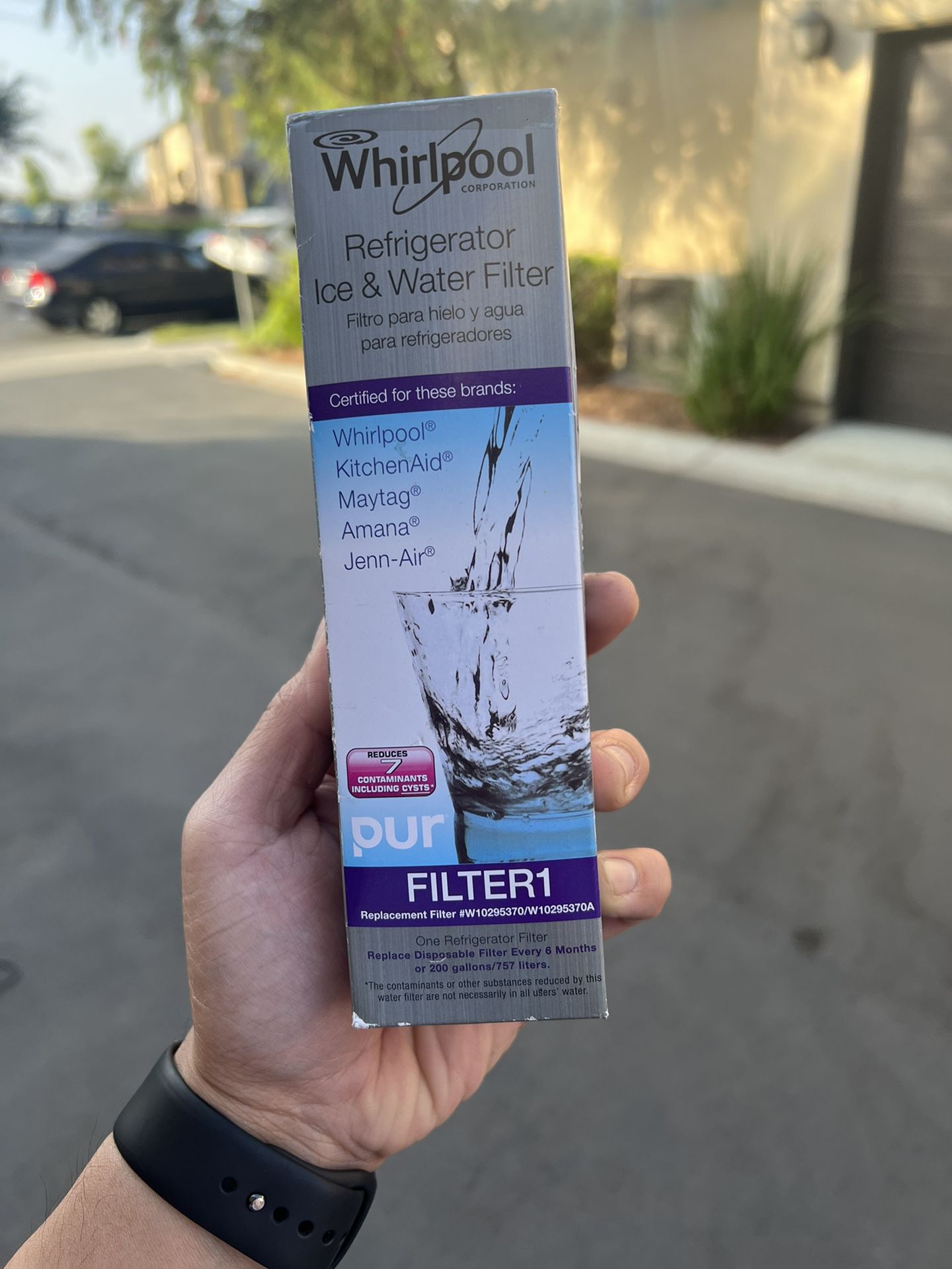 BRAND NEW: 1x Whirlpool W10295370/W10295370A Pur Filter1 Refrigerator Water Filter 