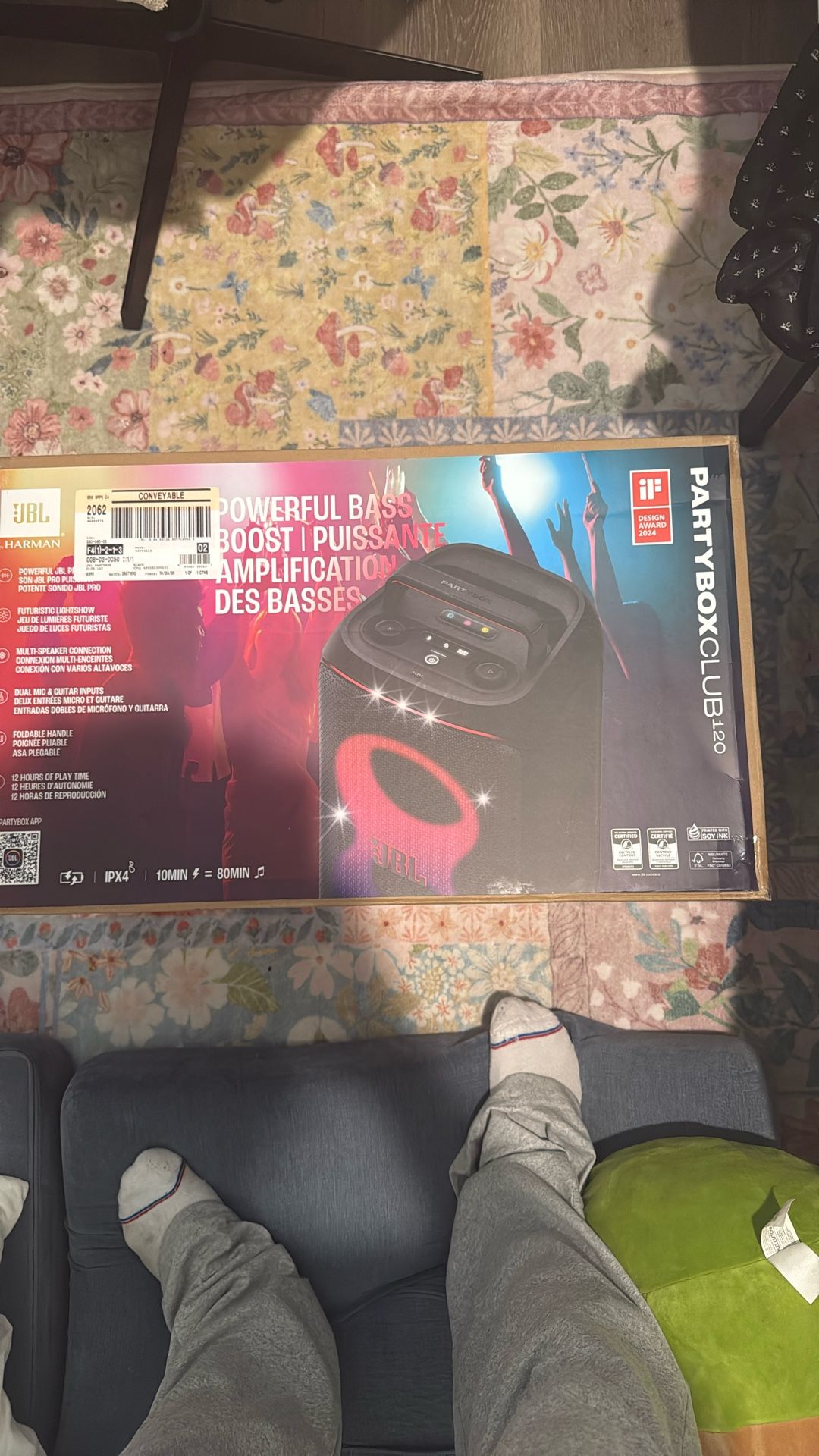 JBL Party box Club 120