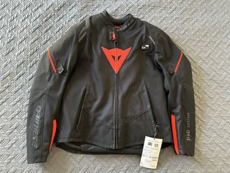 Dainese Smart Sport Airbag Racing Motorcycle Jacket Size 56 BRAND NEW