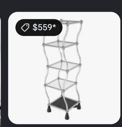 LOW PRICE MOVING- 43” ROTATING DANCING SHELF