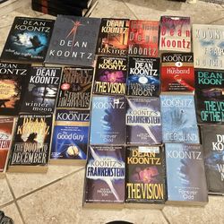 23 Dean Koontz Books 